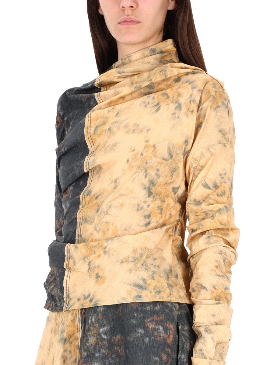 GANNI TOPS WITH RUCHES