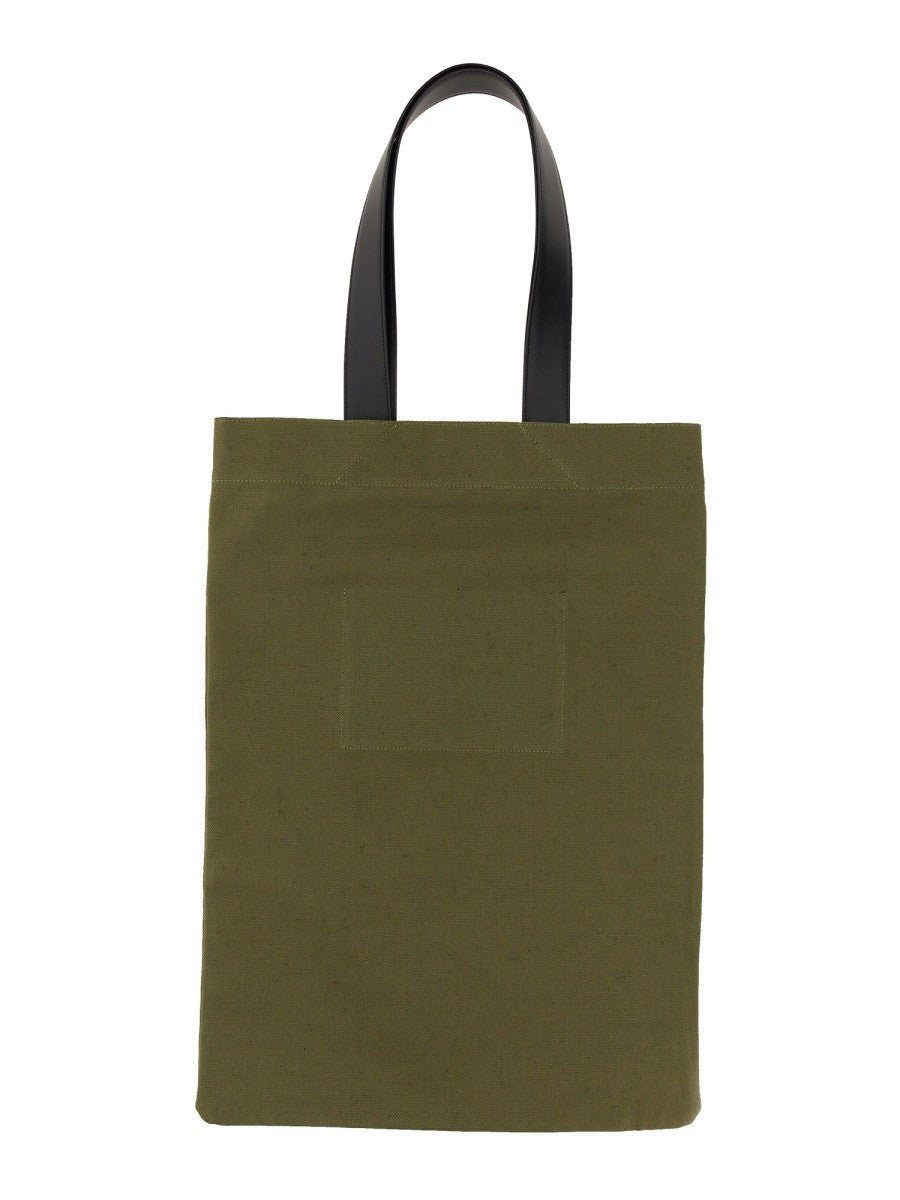 JIL SANDER TOTE BAG WITH LOGO