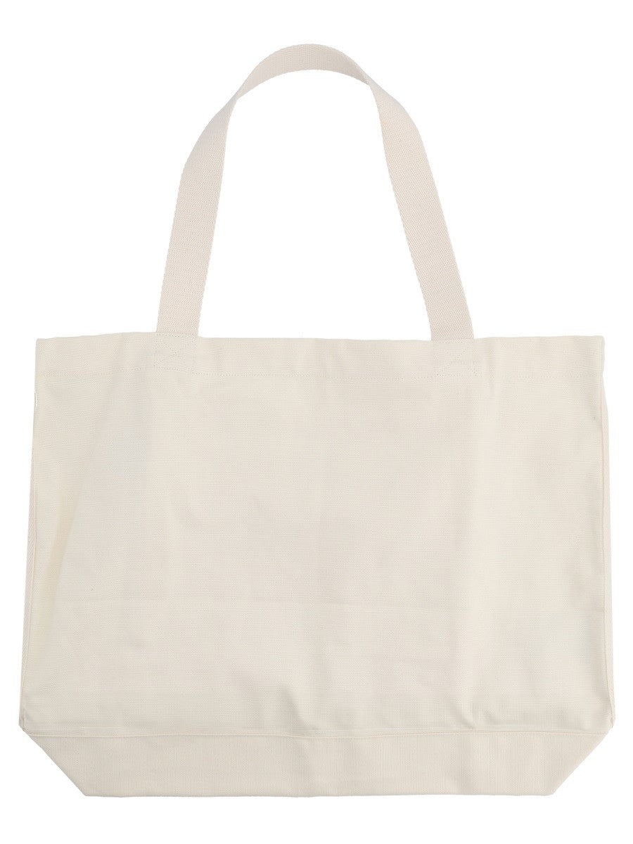 Maison Kitsune TOTE BAG WITH WRITING