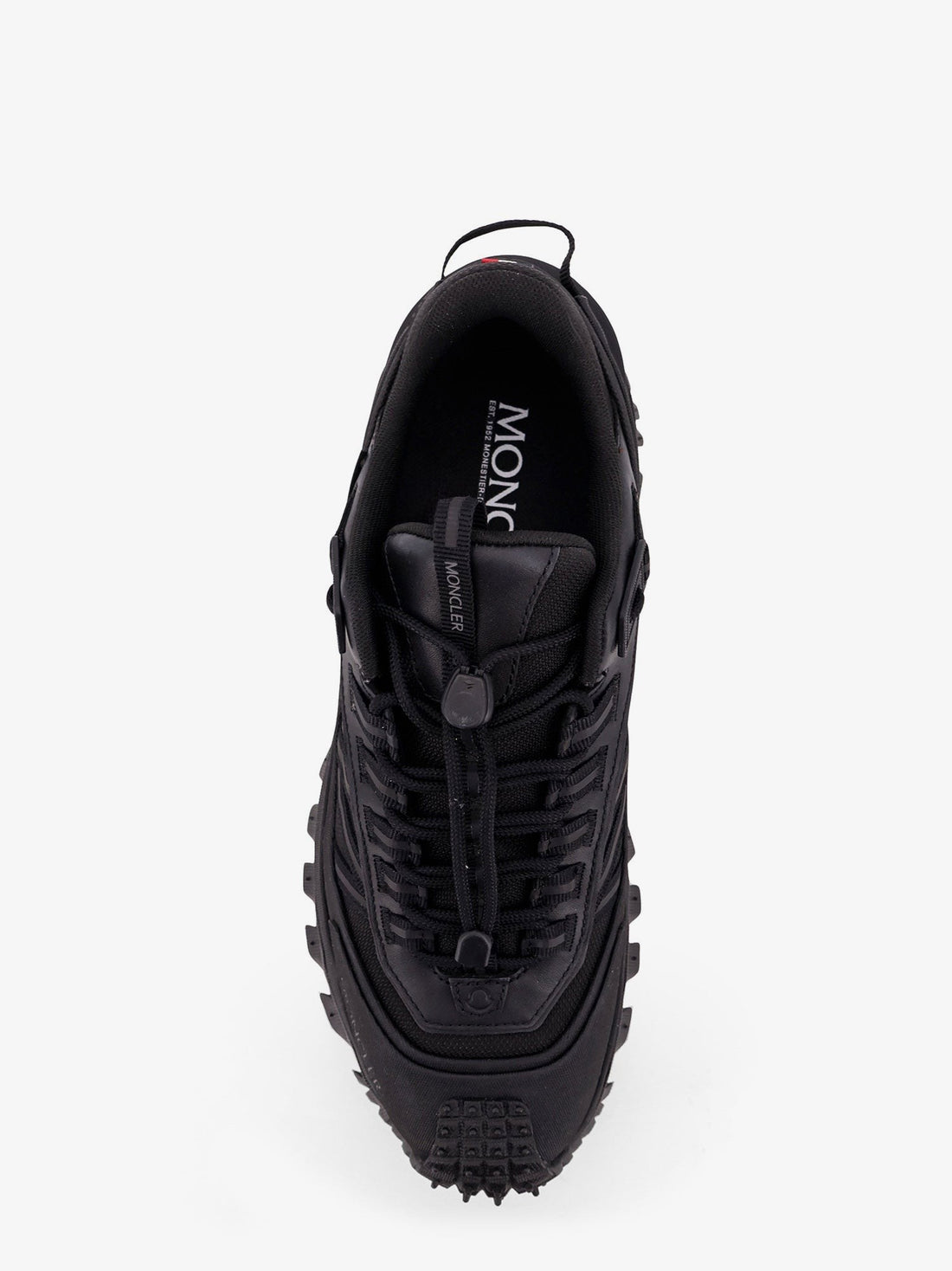 Moncler Trailgrip GTX mesh and leather sneakers