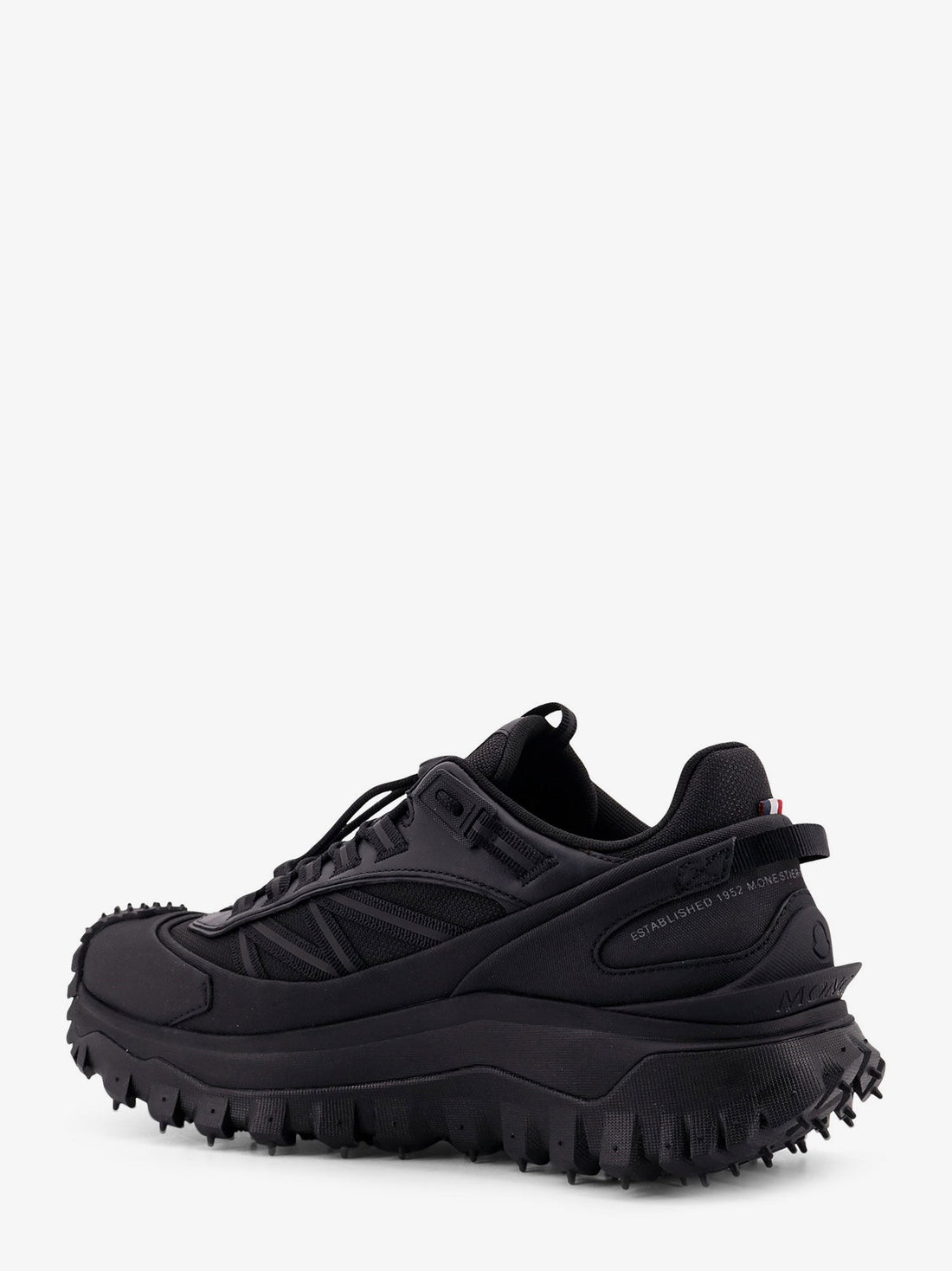 Moncler Trailgrip GTX mesh and leather sneakers