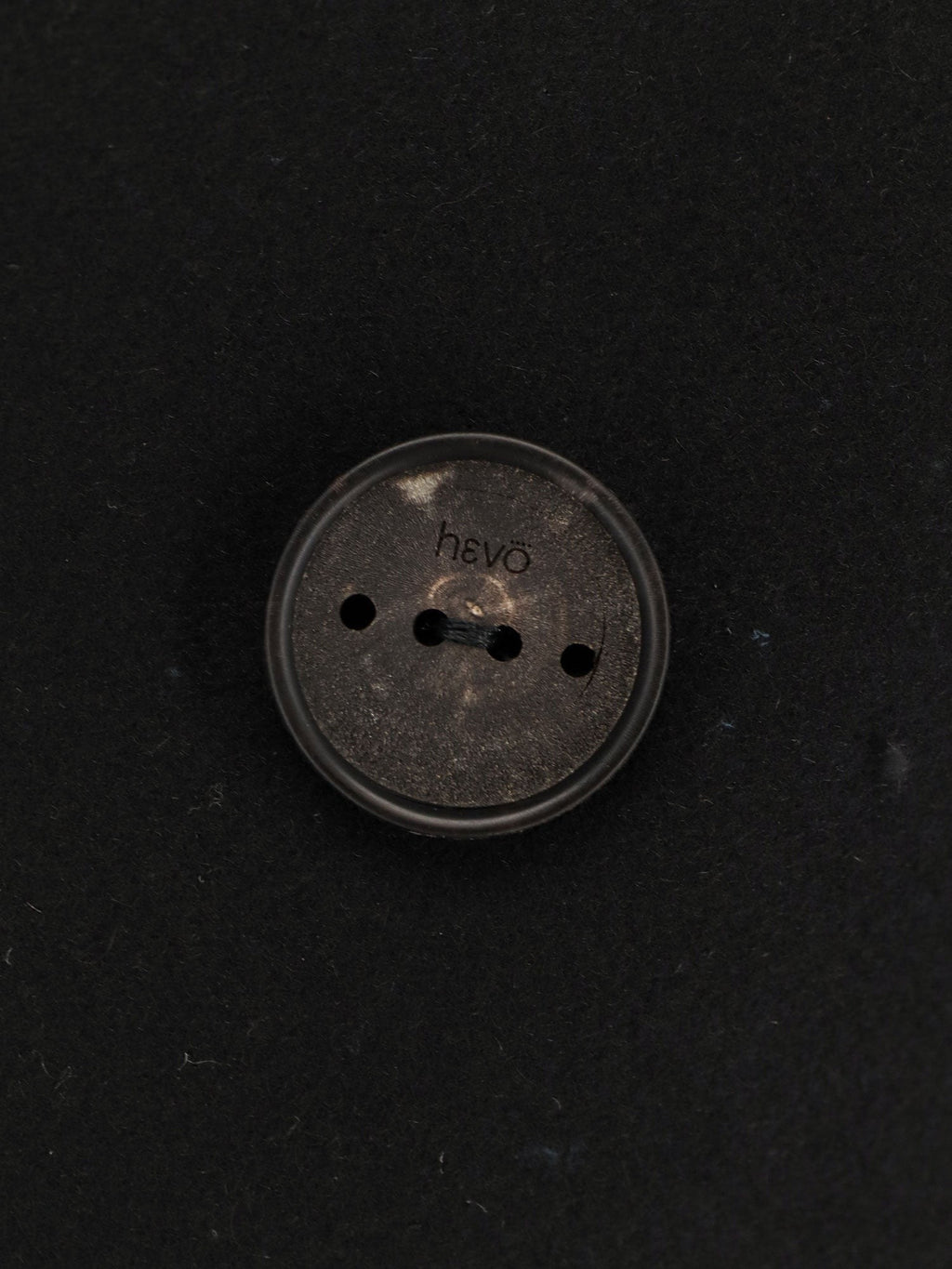 Hevo Trani double-breasted wool blend coat