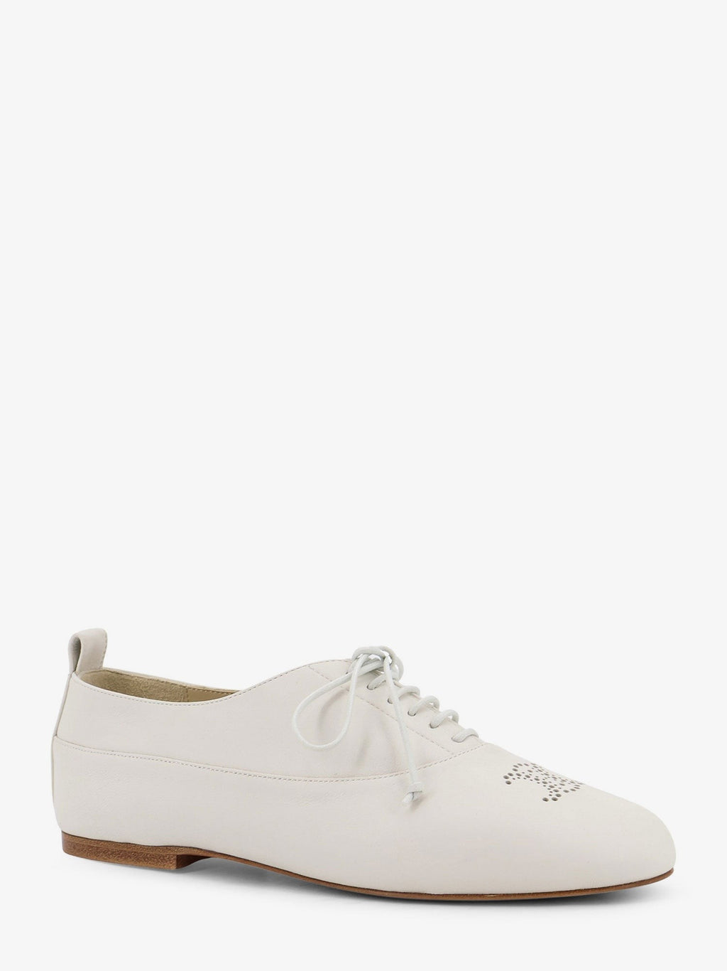 Celine Triomphe Richelieu leather lace-up shoe