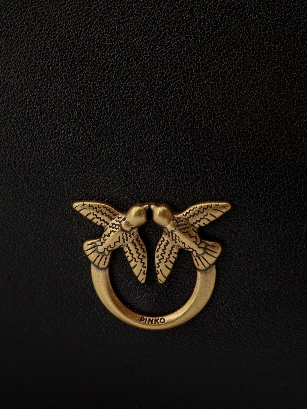 Pinko Triplet leather shoulder bag