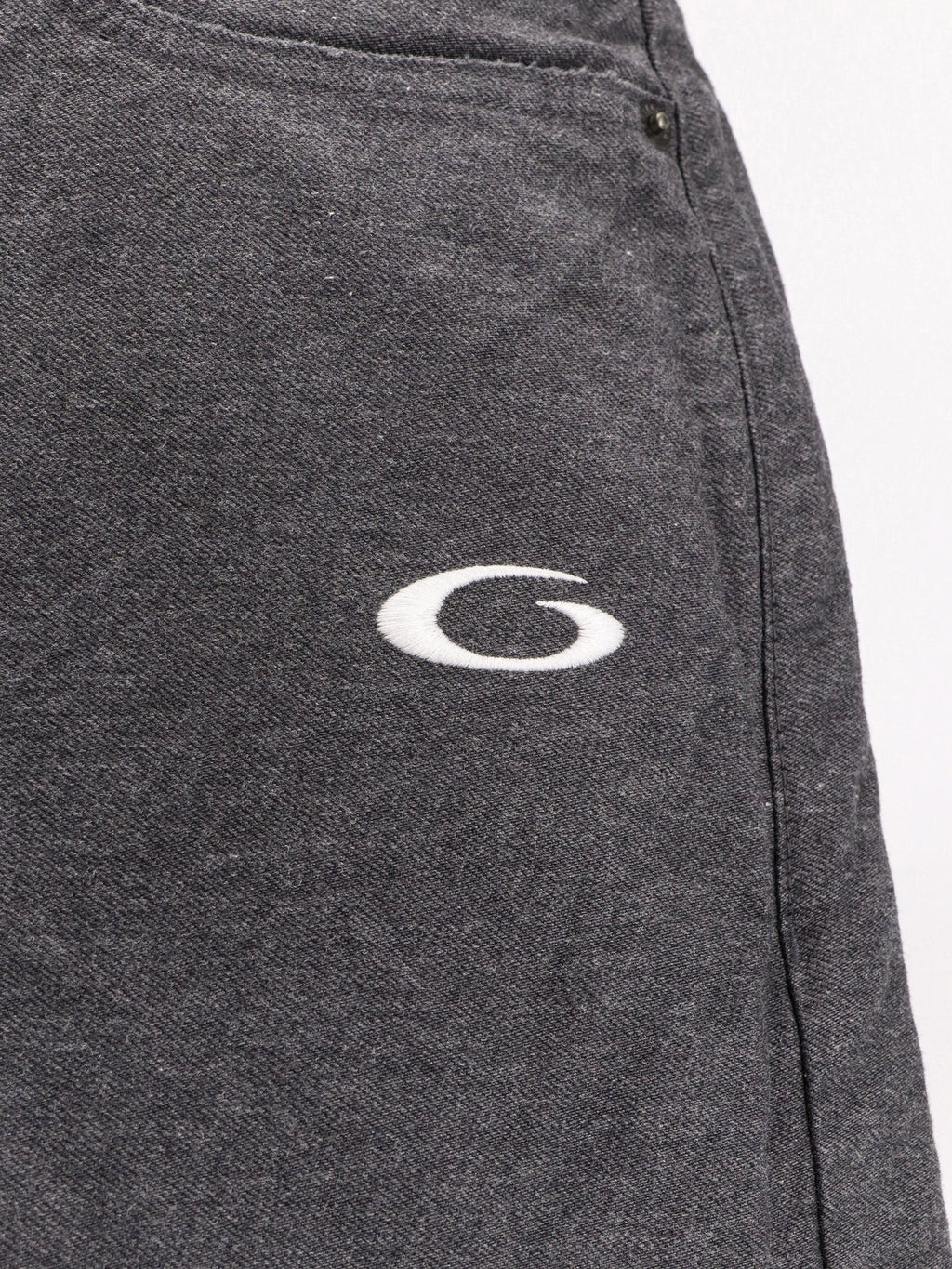 Balenciaga Trompe L'oeil denim trousers