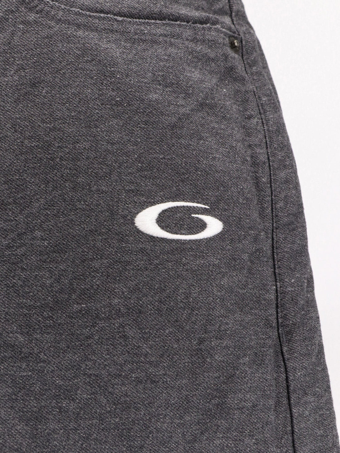 Balenciaga Trompe L'oeil denim trousers