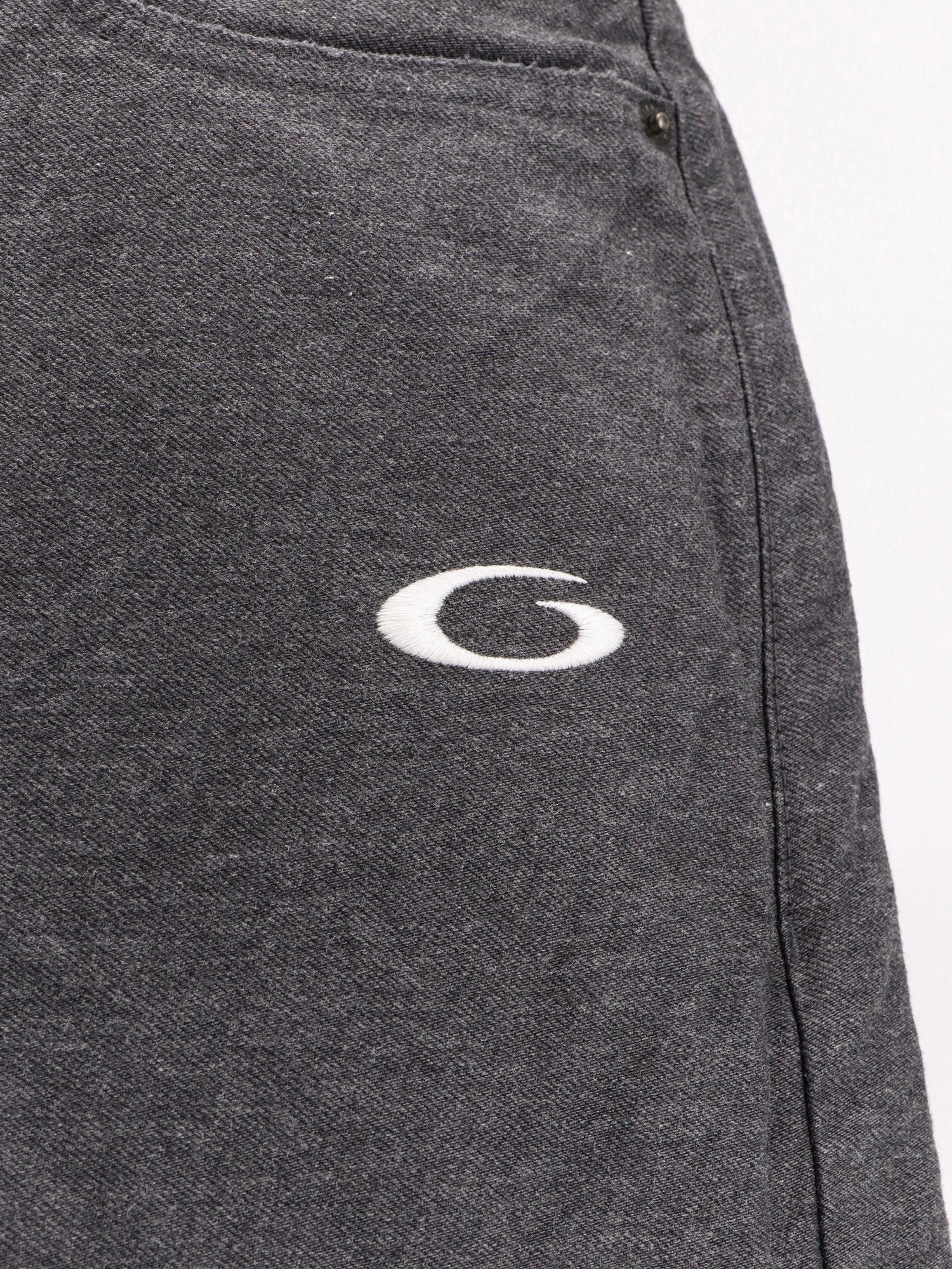 Balenciaga Trompe L'oeil denim trousers