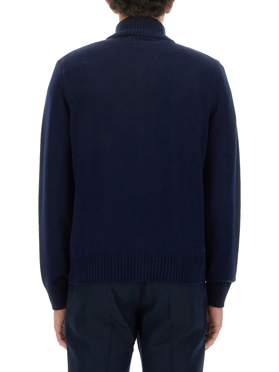 Ballantyne TURTLENECK CARDIGAN
