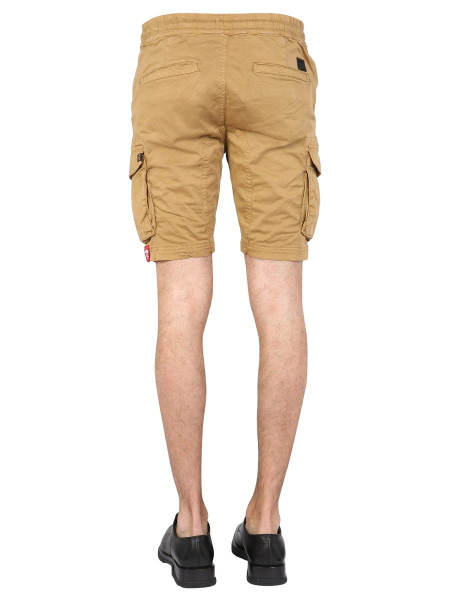 ALPHA INDUSTRIES TWILL BERMUDA SHORTS