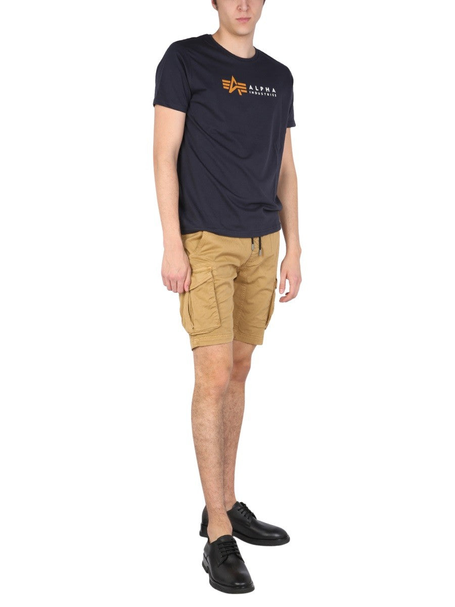 ALPHA INDUSTRIES TWILL BERMUDA SHORTS