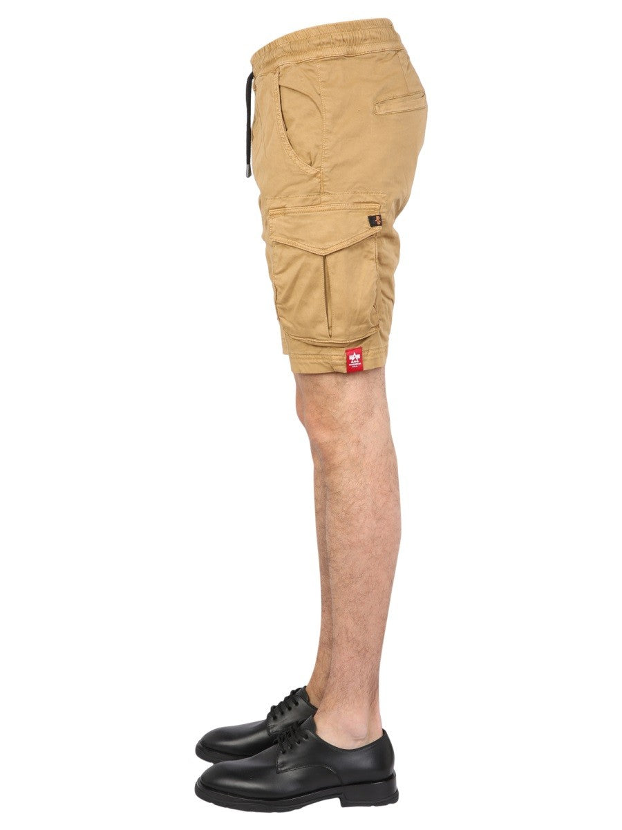 ALPHA INDUSTRIES TWILL BERMUDA SHORTS