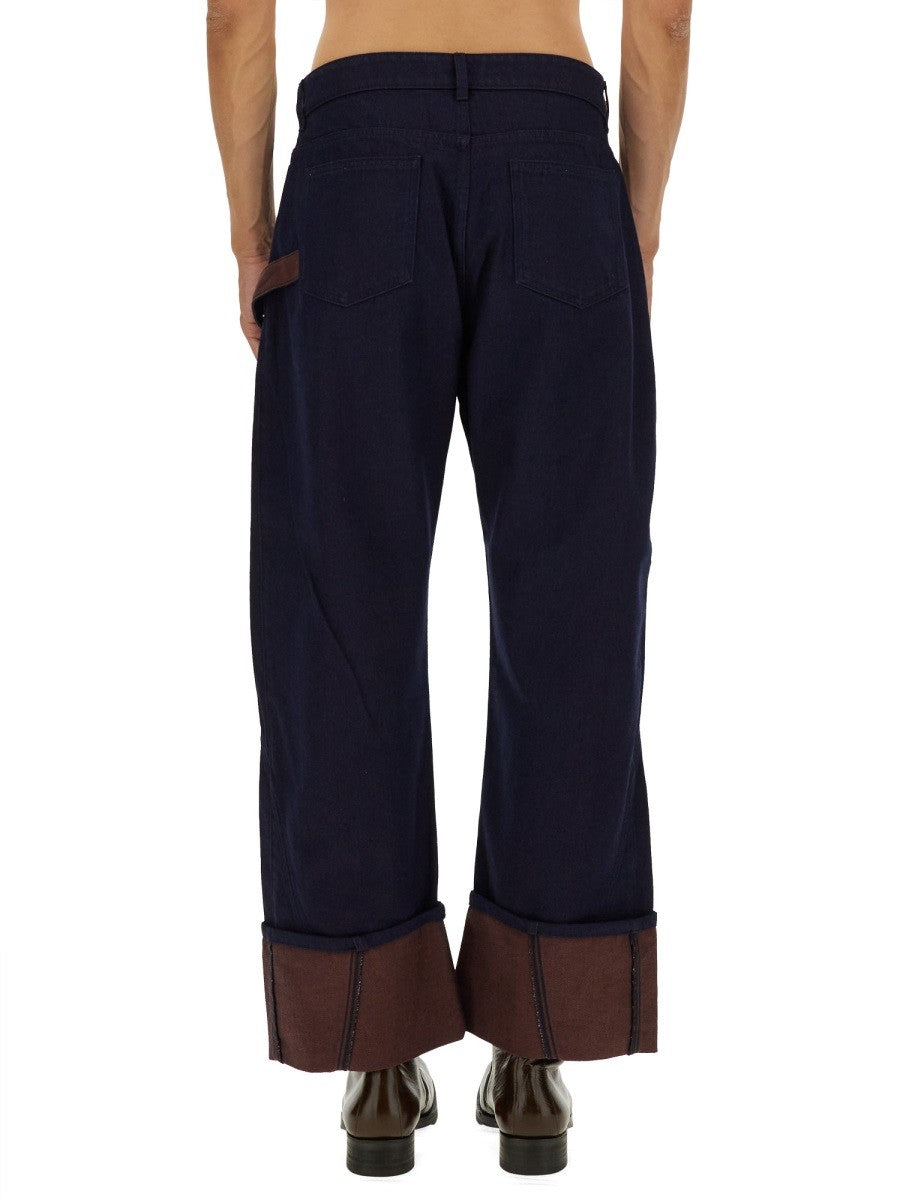 jw anderson TWISTED WORKWEAR JEANS