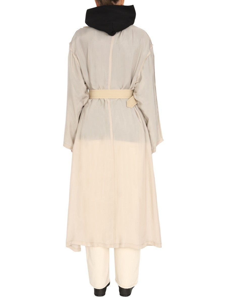 Maison Margiela TWO-MATERIAL TRENCH