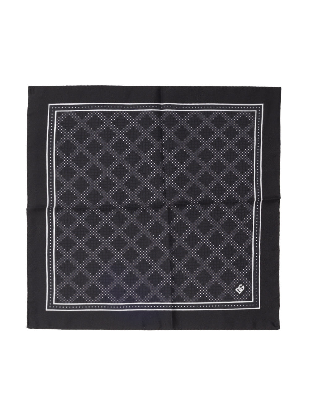 Dolce & Gabbana Geometric Print Pocket Square