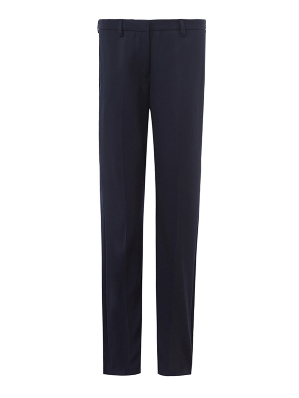 Blue Wool Trousers Lardini