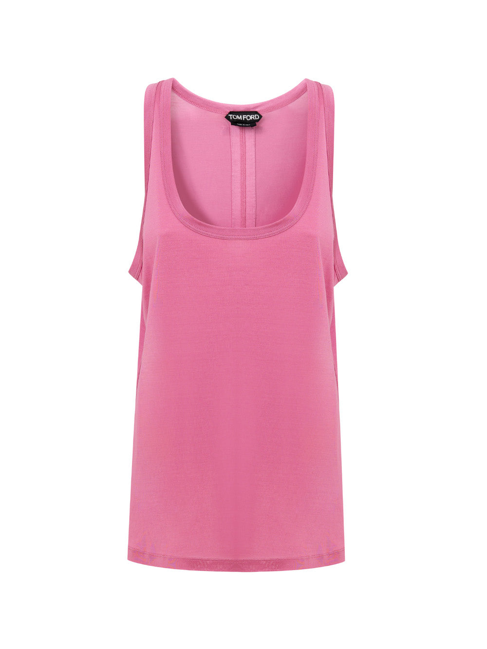 Tom Ford Pink Silk Sleeveless Top – Relaxed Fit, Women – Siebentaschen