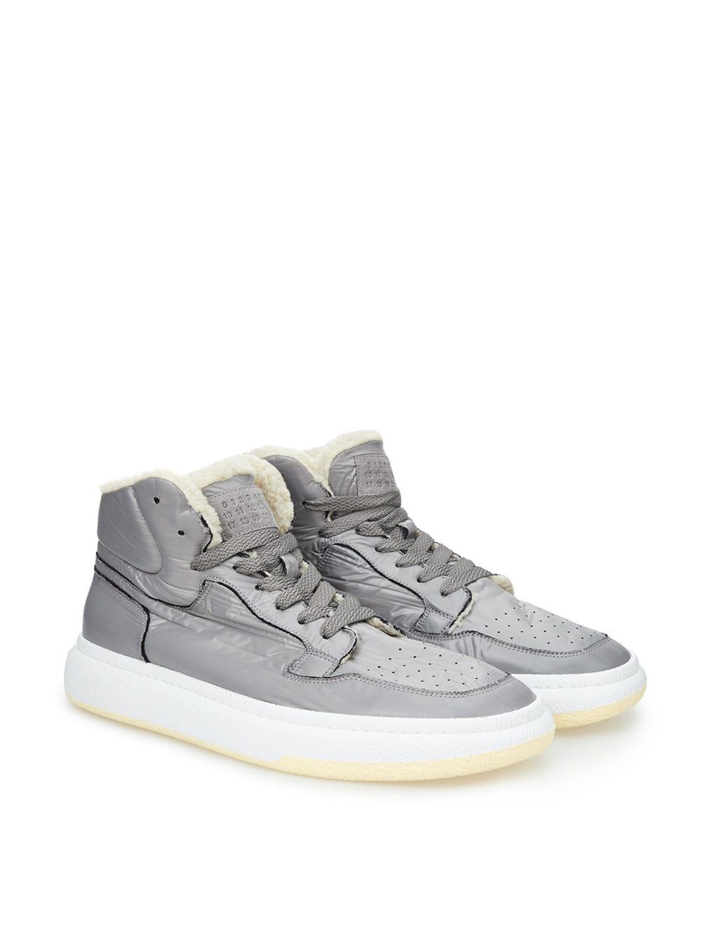 High Sneakersr with Inner Fur MM6 Mai