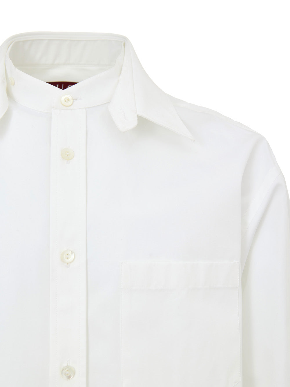 Gucci Men's White Poplin Shirt with Removable Collar – Siebentaschen