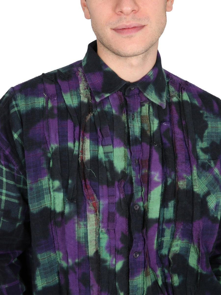 NEEDLES UNEVEN DYE SHIRT