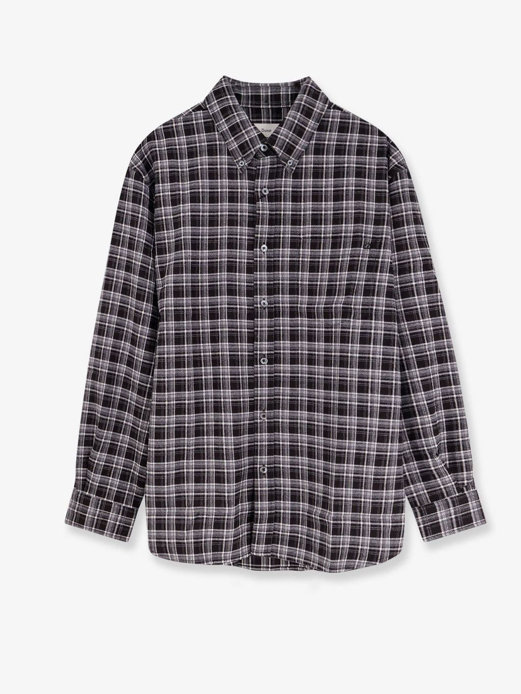 DUNST Unisex check flannel shirt