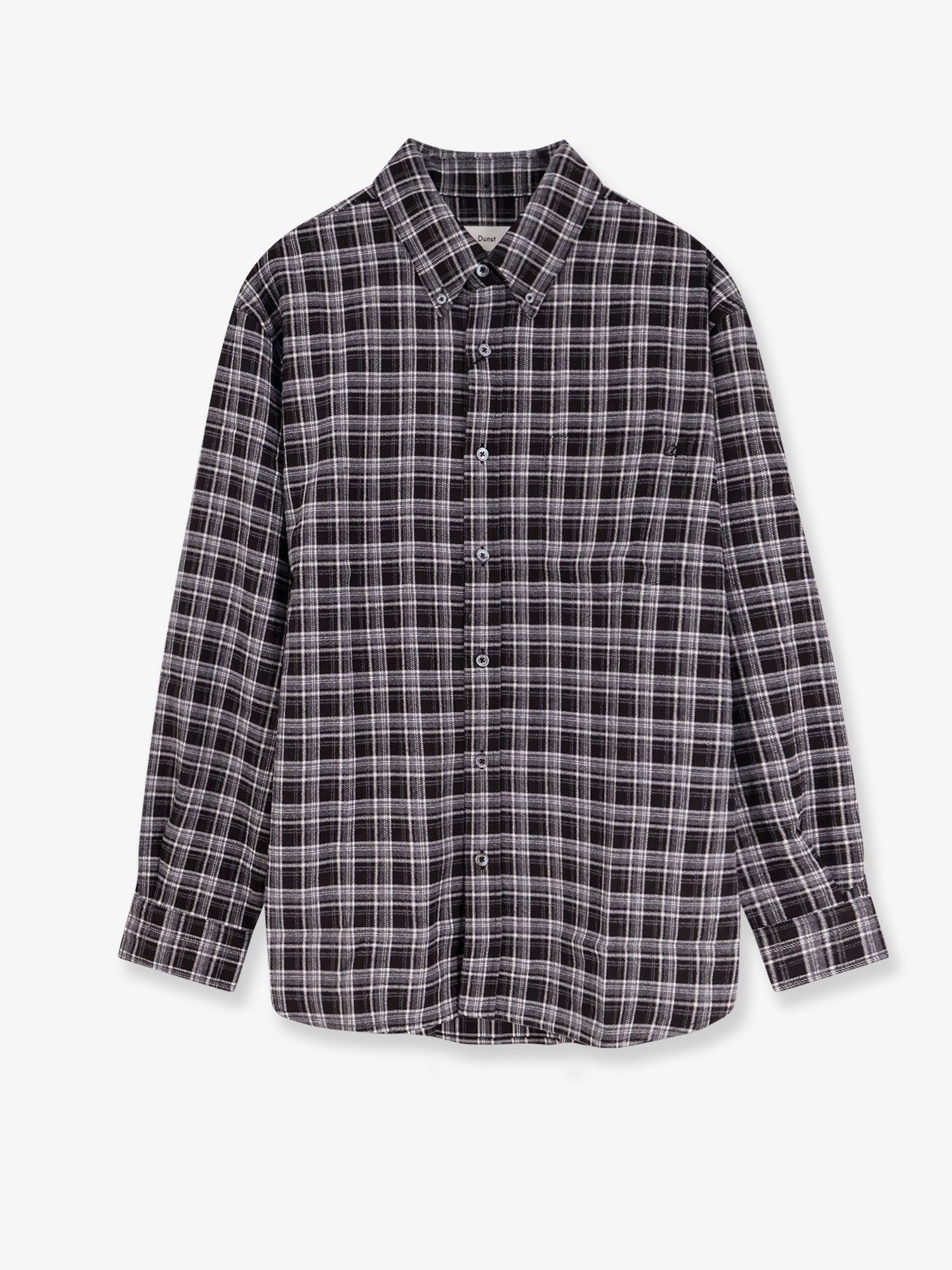 DUNST Unisex check flannel shirt