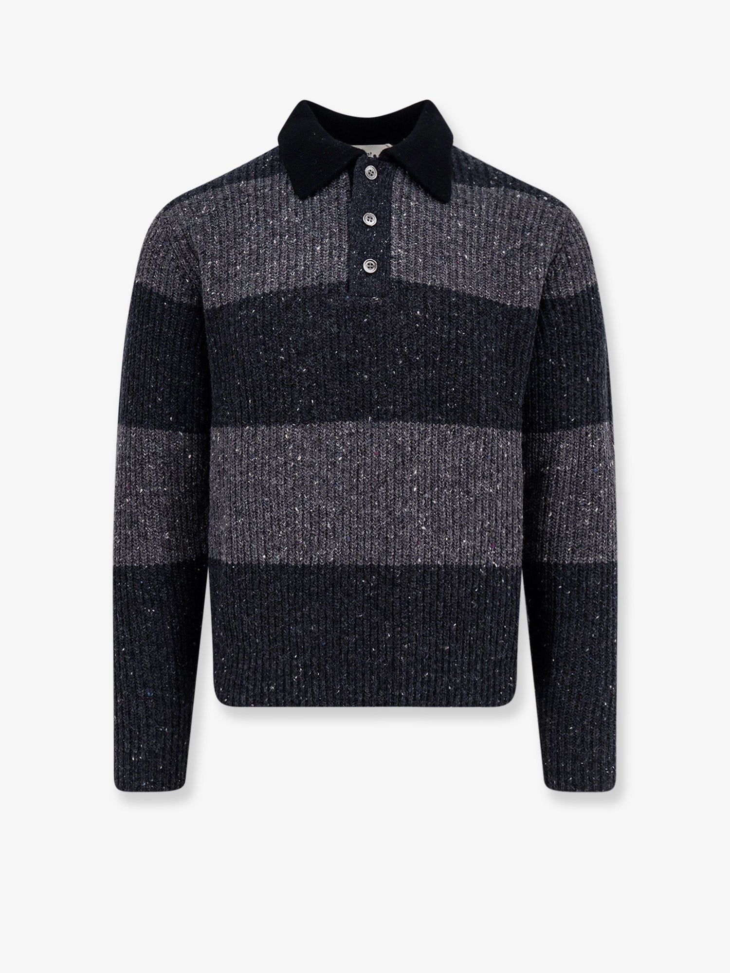 DUNST Unisex Chunky Rugby wool blend sweater