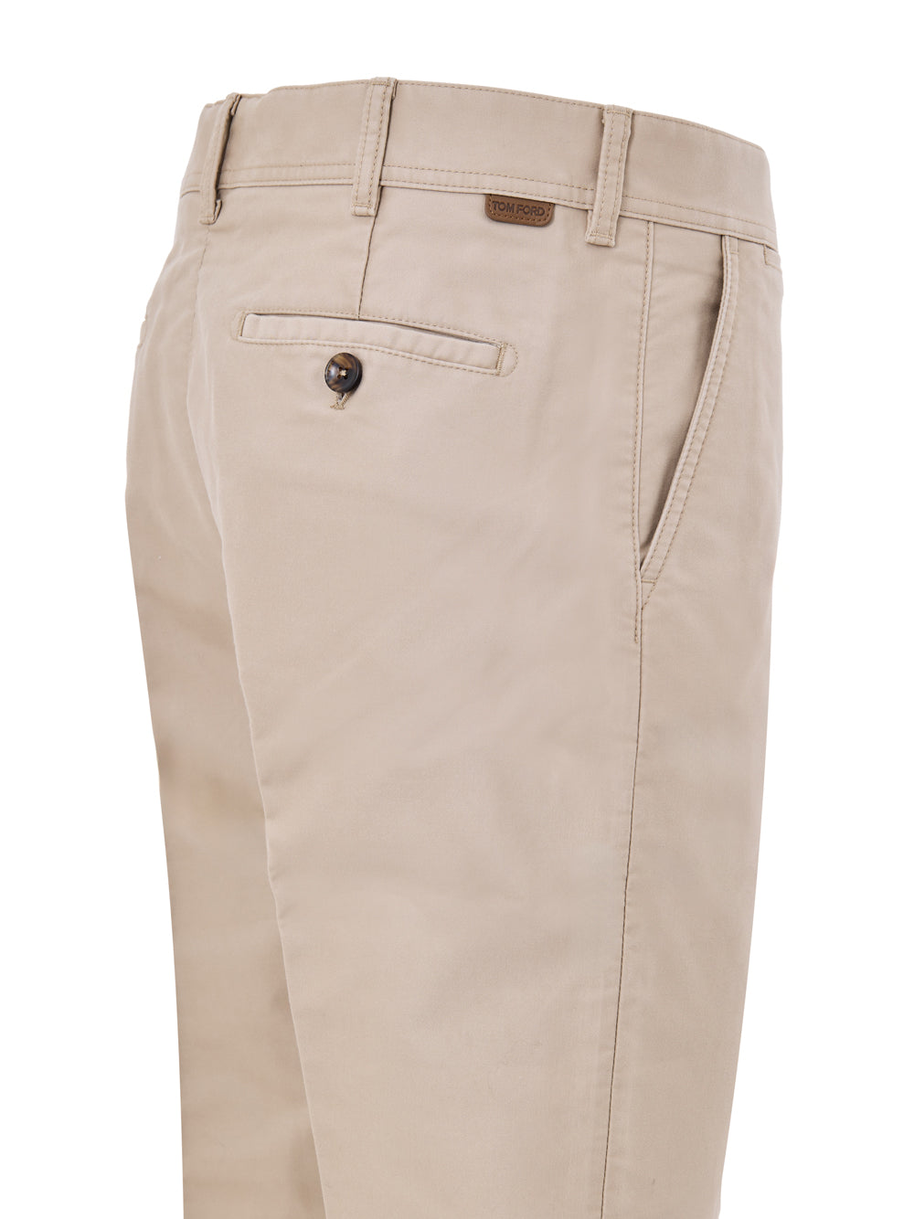 Tom Ford Men's Beige Technical Chino Trousers – Siebentaschen