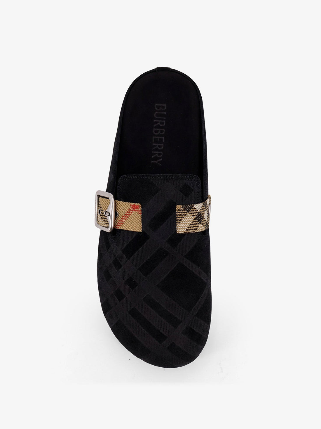 Burberry Urchin low velvet sandals