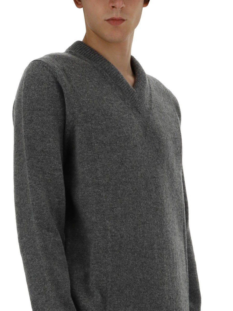 JIL SANDER V-NECK SCON SHIRT