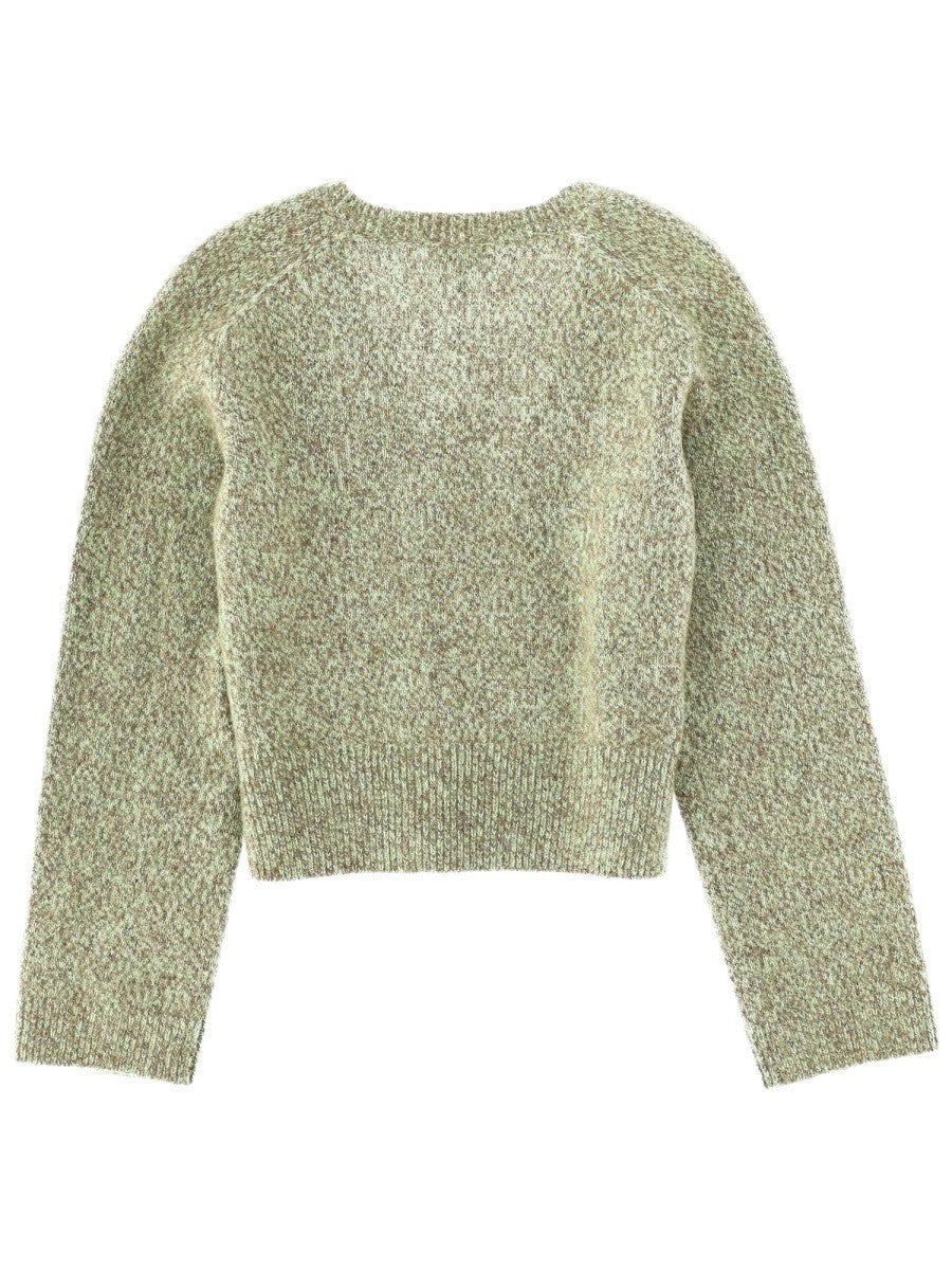 GANNI V-NECK SWEATER