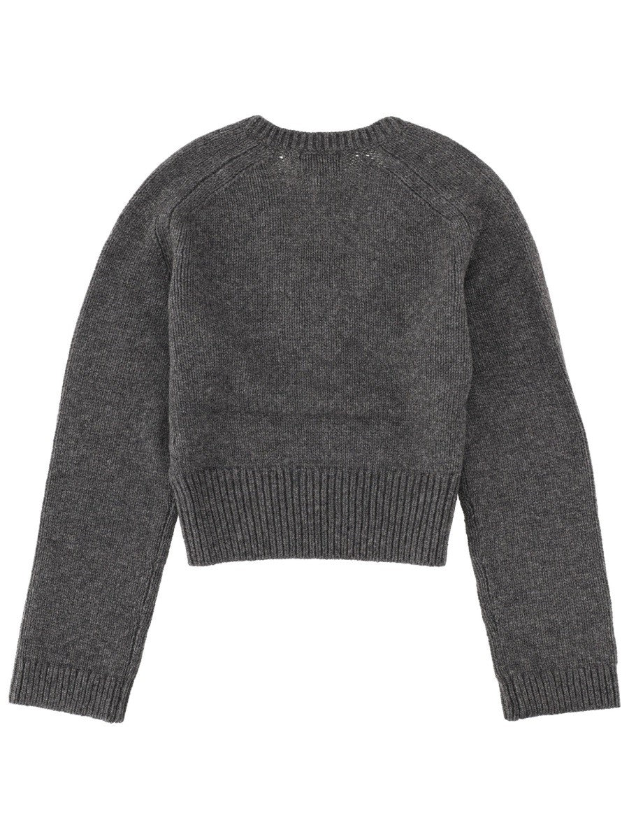 GANNI V-NECK SWEATER