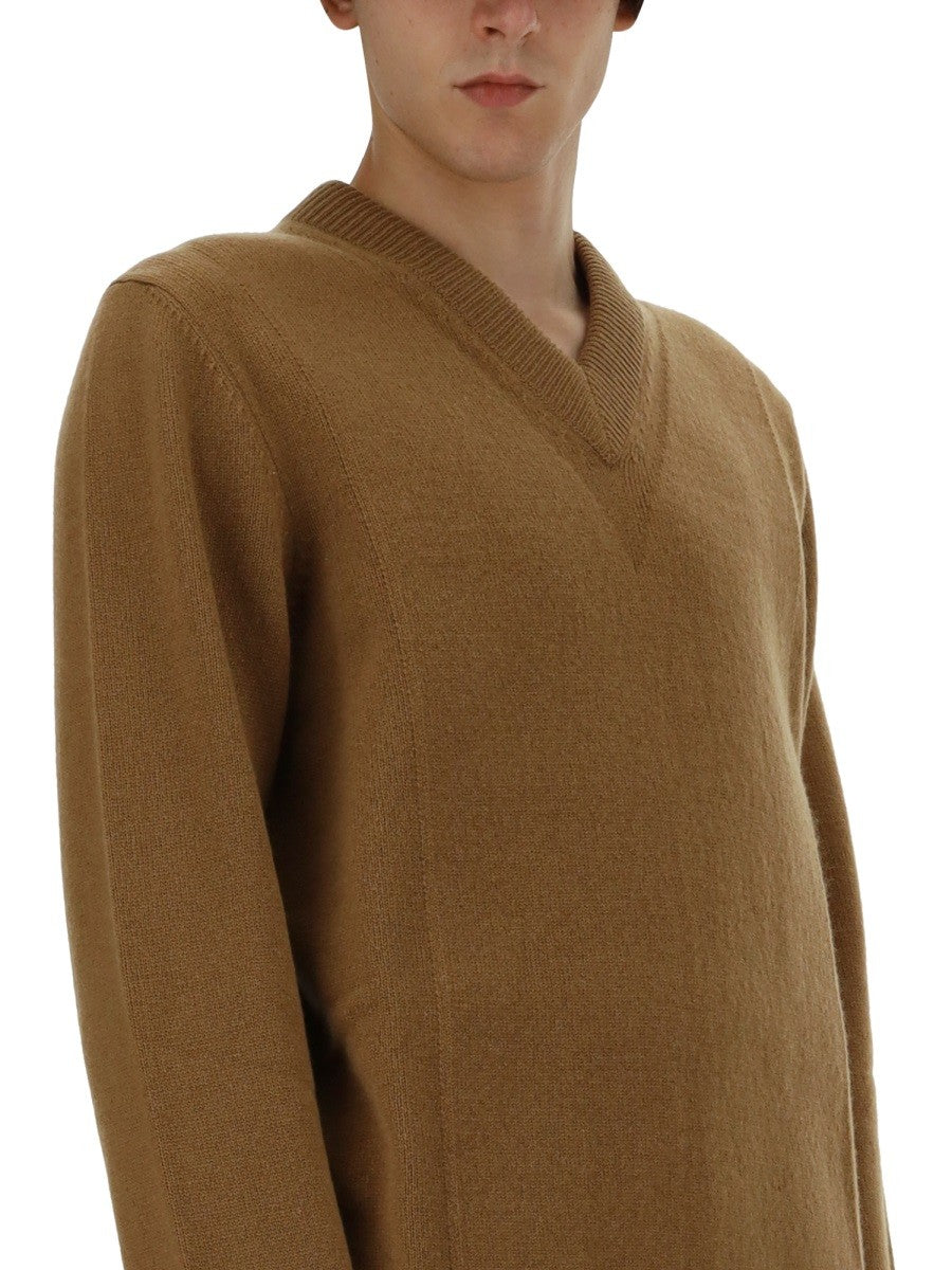 JIL SANDER V-NECK SWEATER