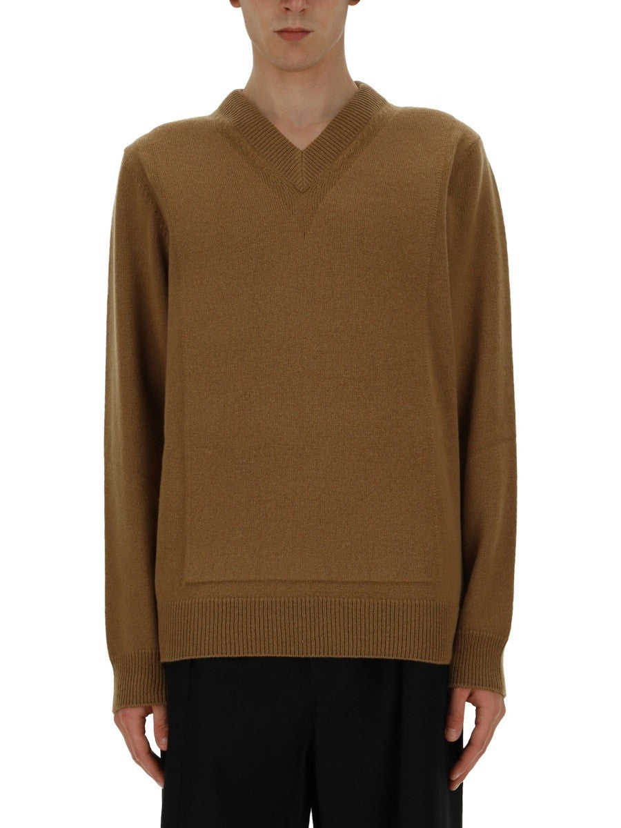 JIL SANDER V-NECK SWEATER