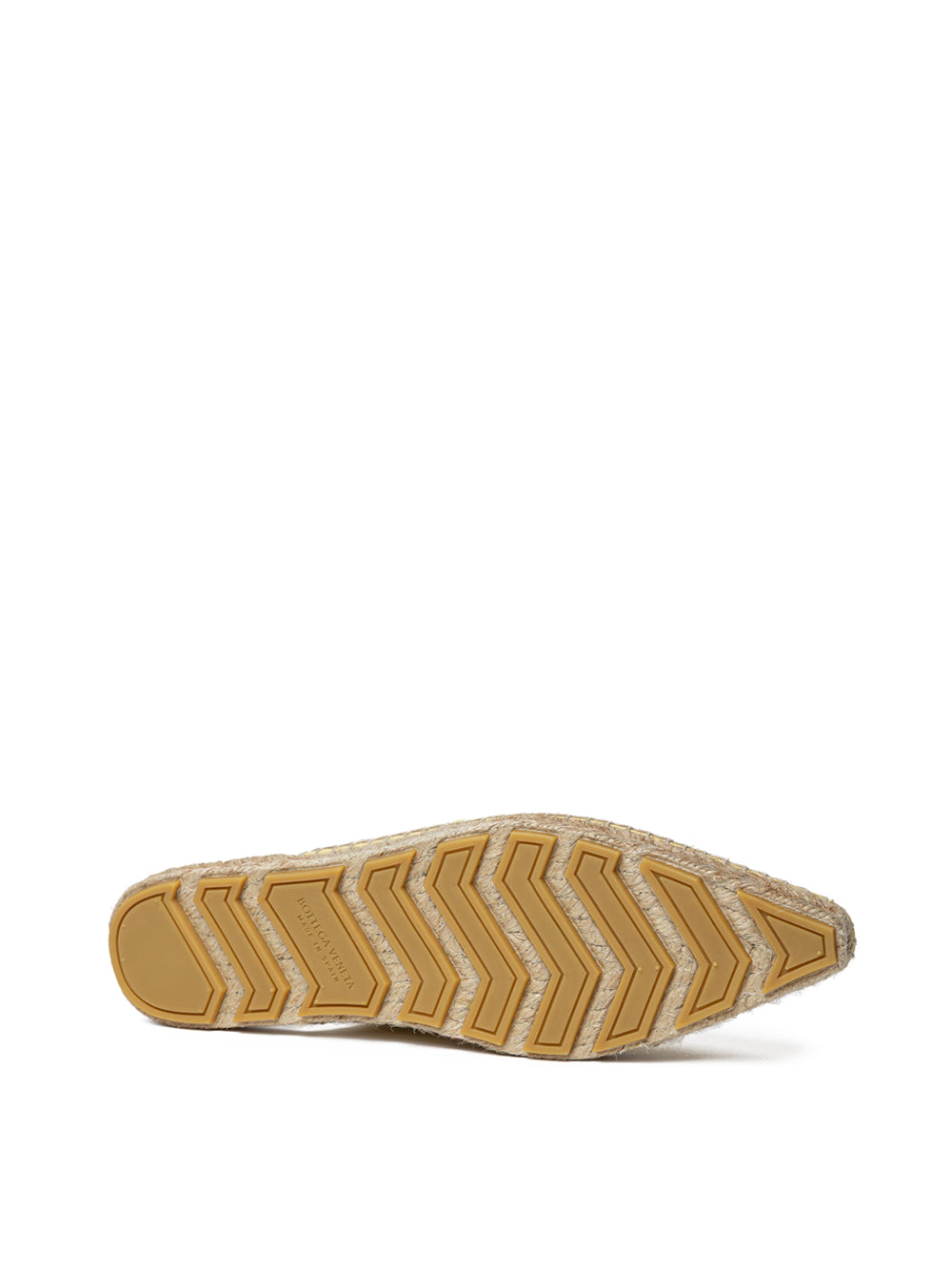 Bottega Veneta Lagoon Yellow Intrecciato Espadrilles – Pointed Toe – Siebentaschen