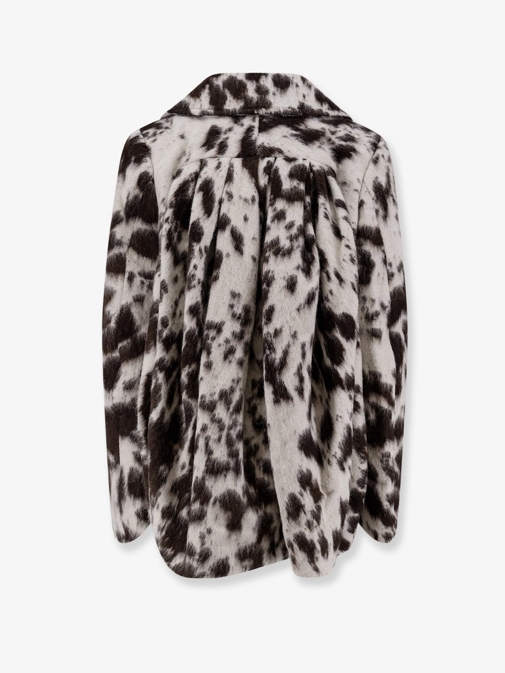 Dries Van Noten Vafel wool and alpaca coat