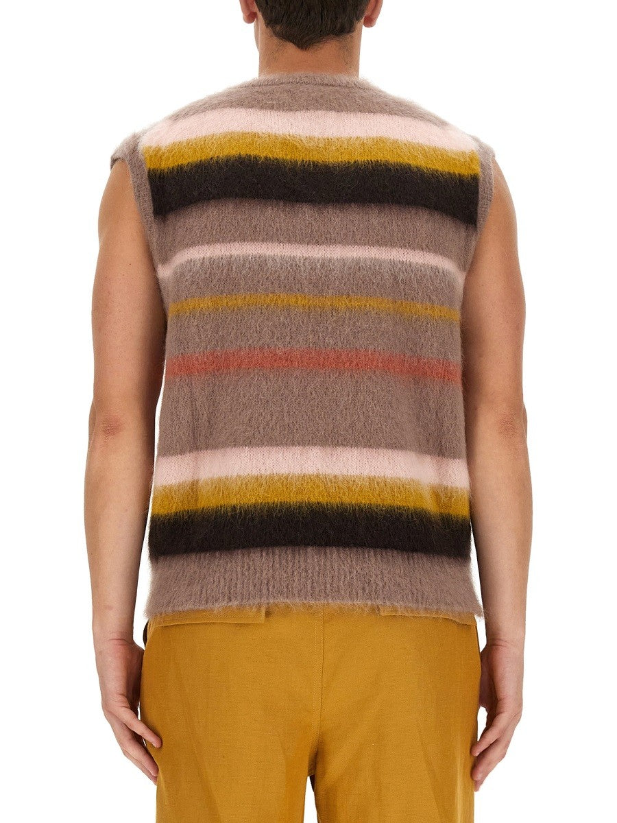 Etro VEST WITH STRIPE PATTERN