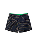 Bottega Veneta Animal Print Swim Shorts with Metal Button – Men Blu notte – Siebentaschen