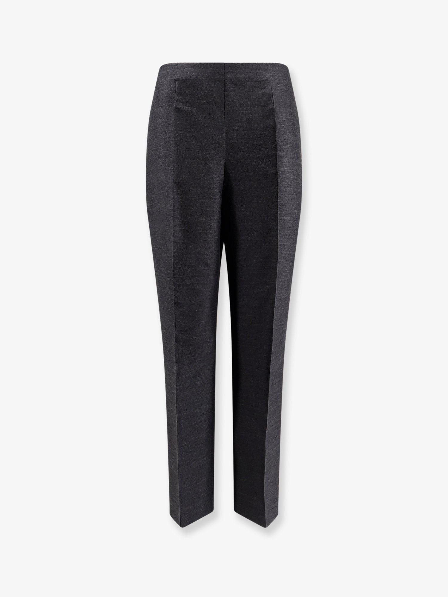 alberta ferretti Virgin wool and silk trousers
