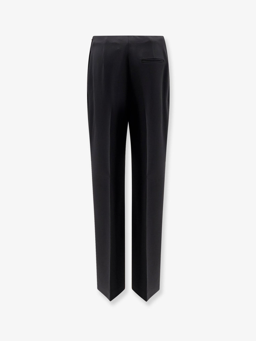 alberta ferretti Virgin wool and silk trousers