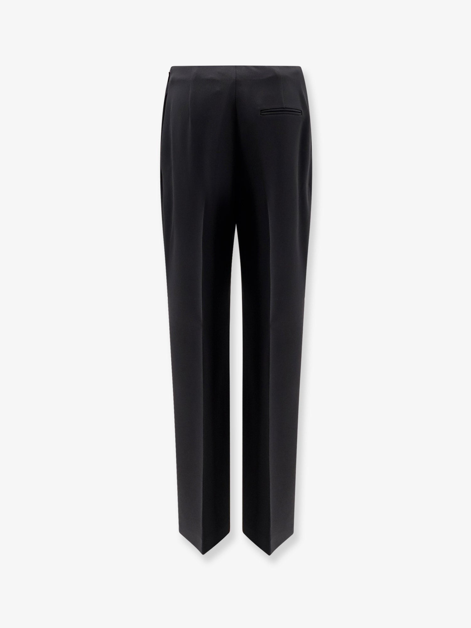 alberta ferretti Virgin wool and silk trousers