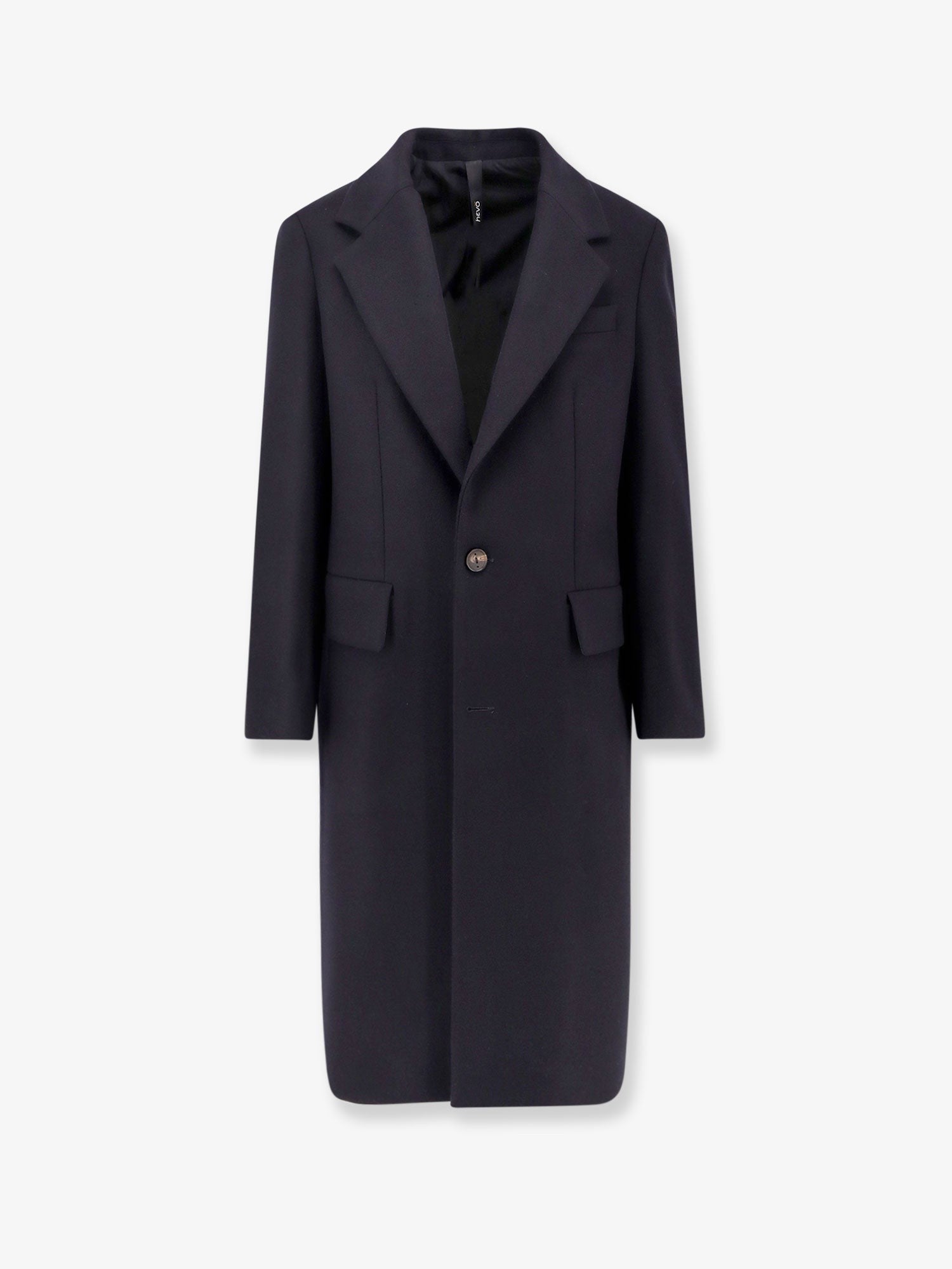 Hevo Virgin wool coat with satin lining