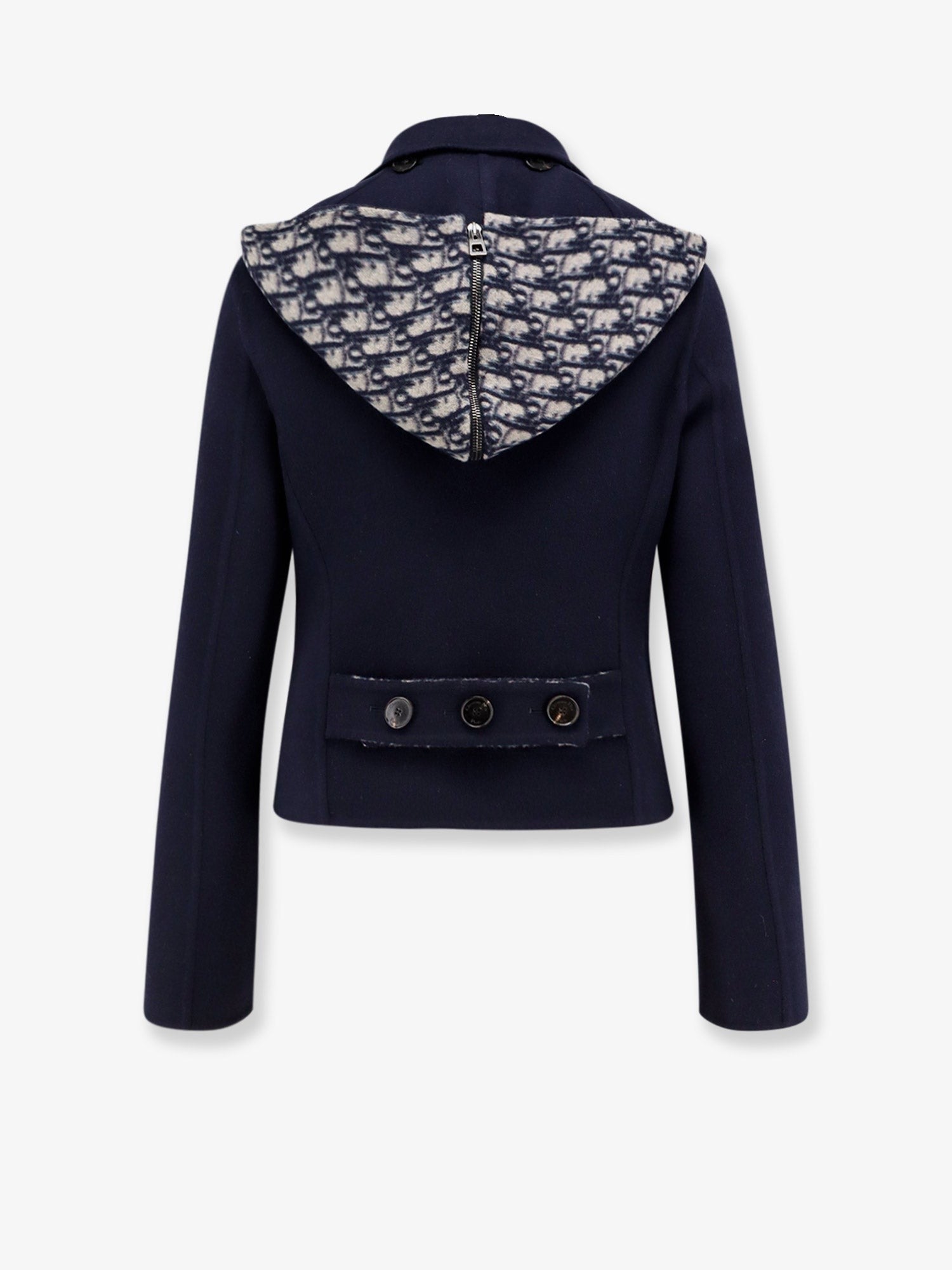 Dior Virgin wool hooded peacoat