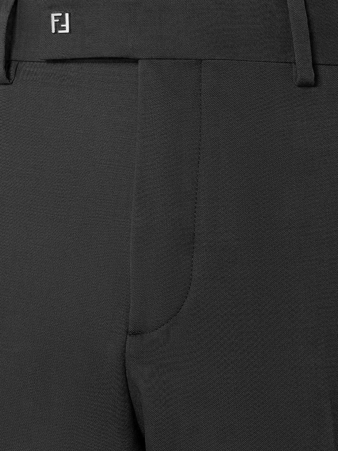 Fendi Virgin wool trousers