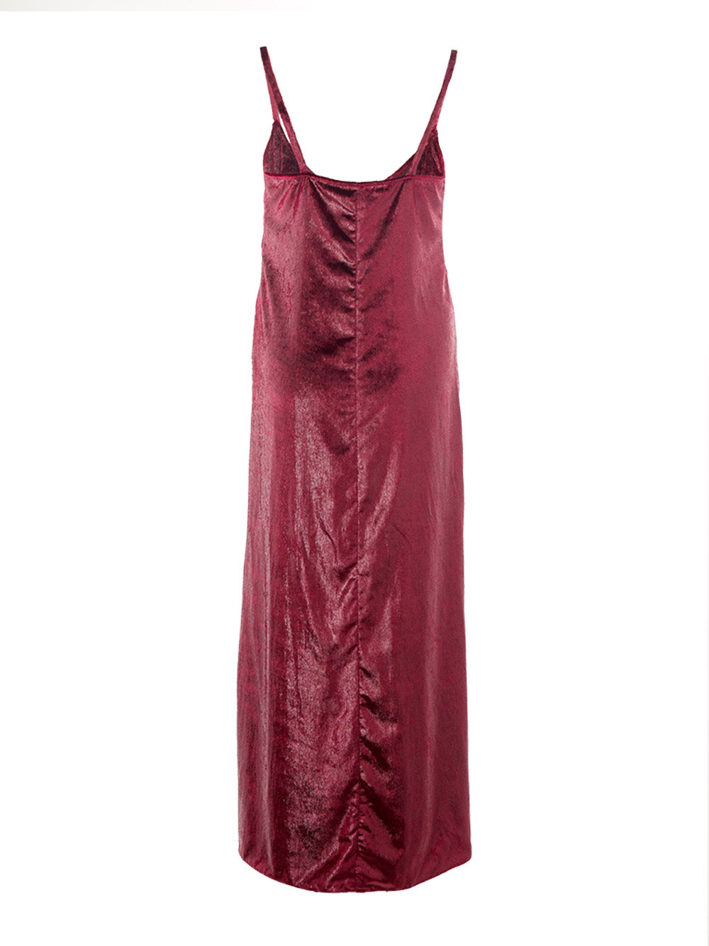 Long Dress Polished Velvet Straps