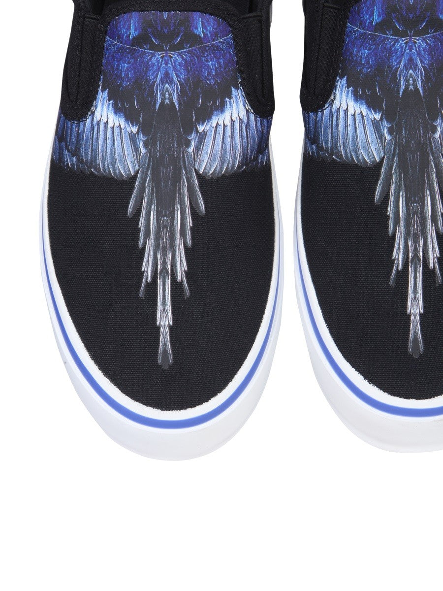 MARCELO BURLON COUNTY OF MILAN VULCANIZED SLIP-ONS
