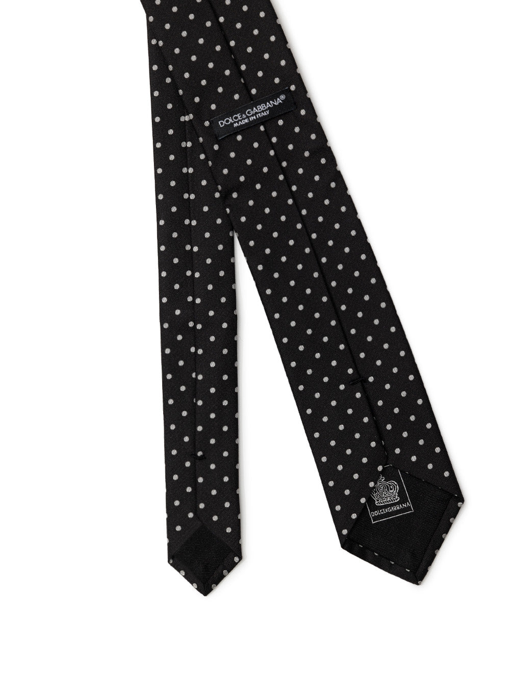 Dolce & Gabbana Silk Polka Dot Tie