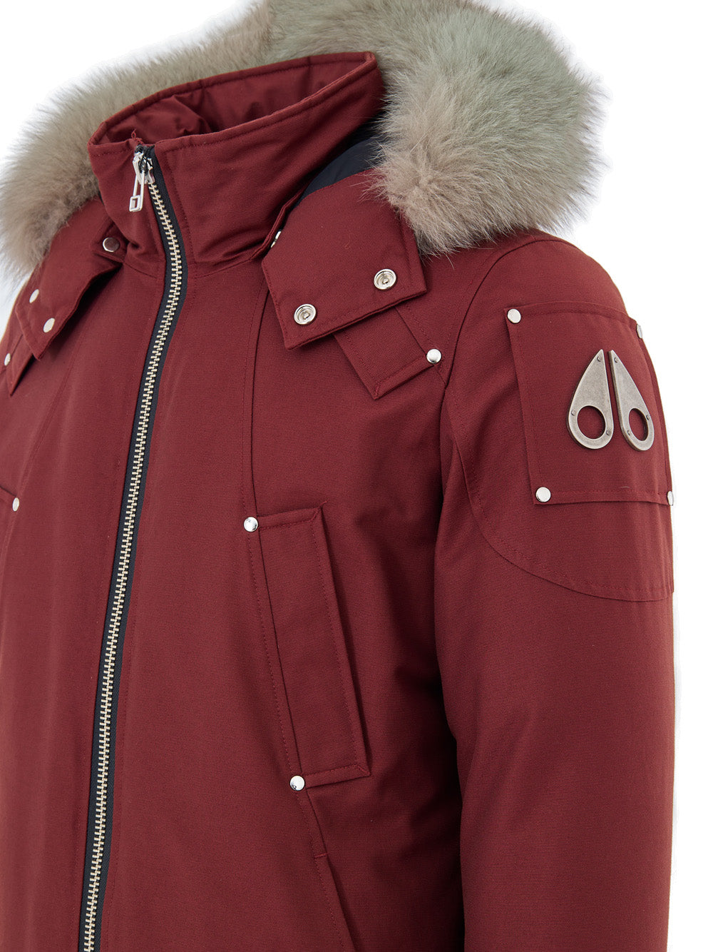 Moose Knuckles Fur-Lined Hooded Padded Jacket