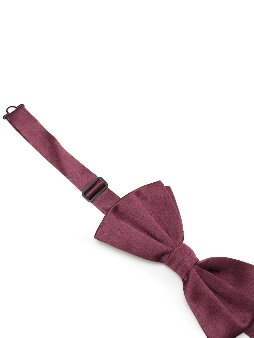 Dolce & Gabbana Burgundy Silk Bow Tie