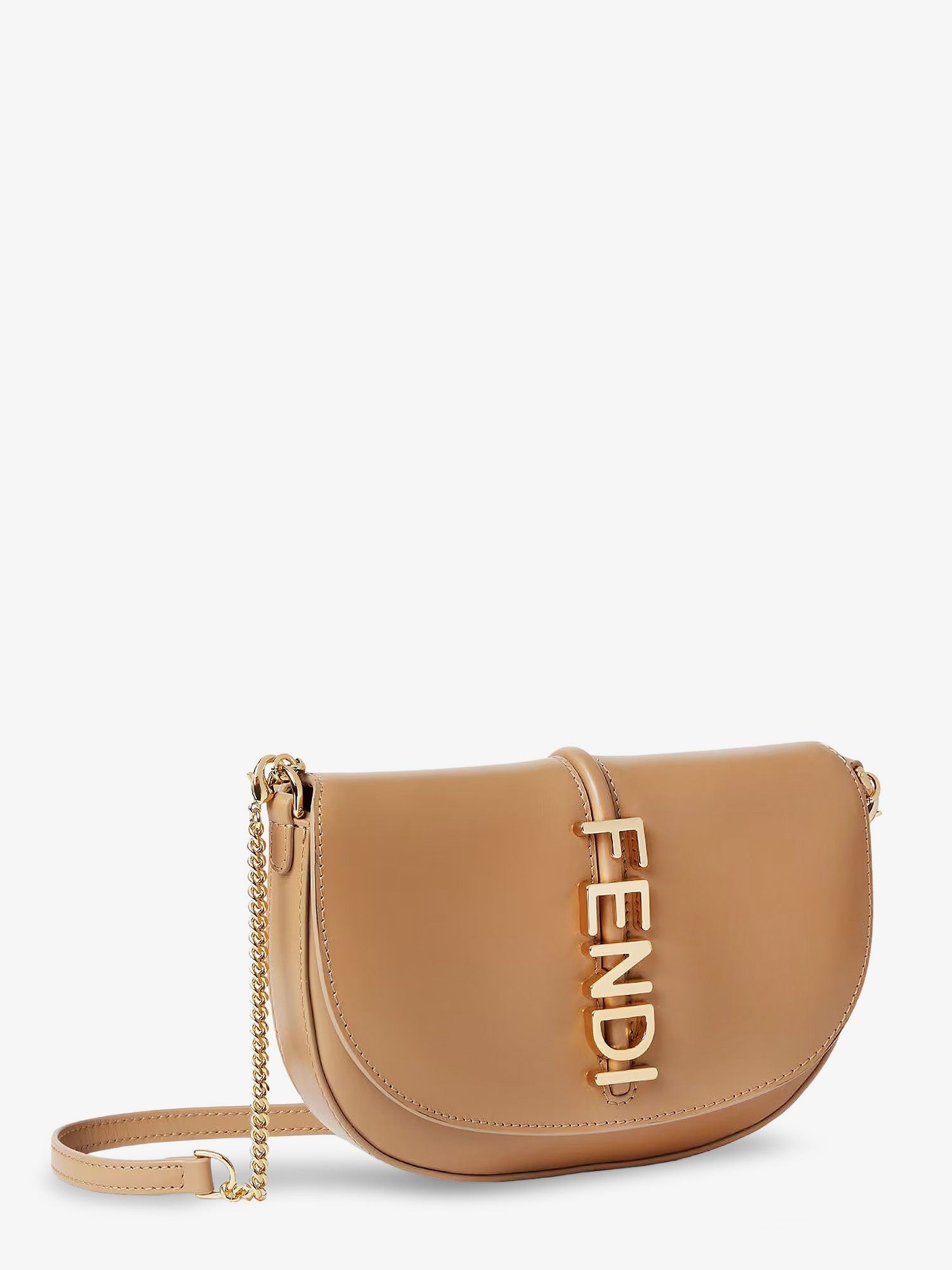 Fendi Wallet on Chain Fendigraphy leather shoulder bag