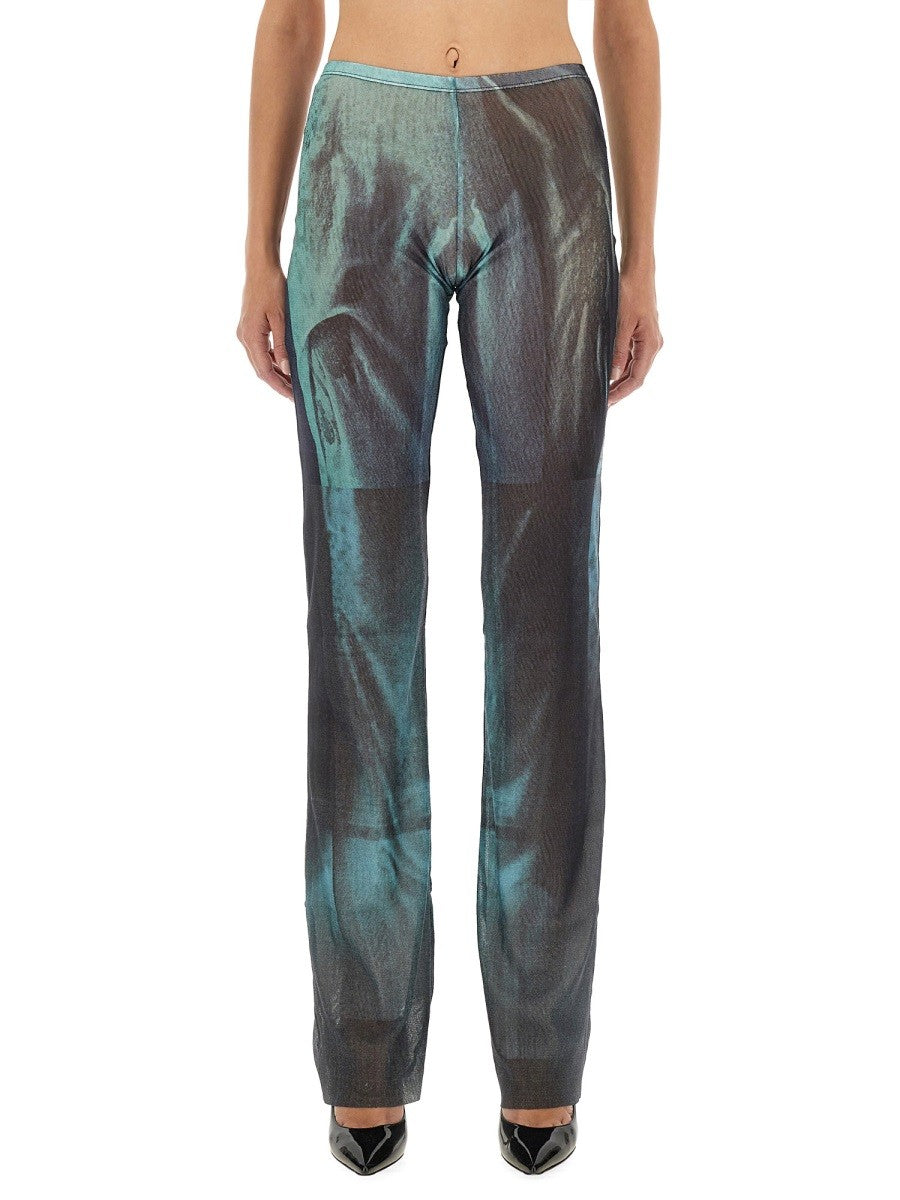JEAN PAUL GAULTIER "WATER" MESH PANTS